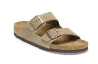 Arizona Taupe Suede Leather