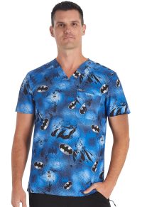 Unisex Licensed Print V-Neck Tuckable Top