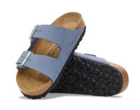 Arizona Stone Blue Nubuck Leather