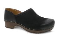 Brenna Black Burnished Suede