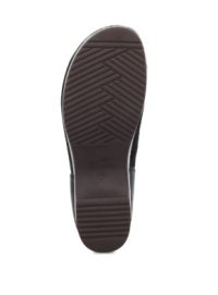 Brenna Black Burnished Suede