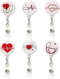 Stethoscope Retractable ID Badge Reel