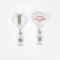 Stethoscope Retractable ID Badge Reel