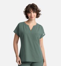 Momentum Tuckable Split Neck Top