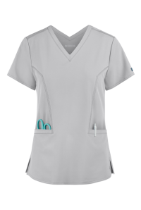 MC Peaches Double V-Neck Top