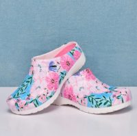 Kane EVA Molded Clog Crayon Floral