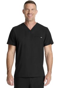 Men’s QUEST Chest Pocket V-Neck Top