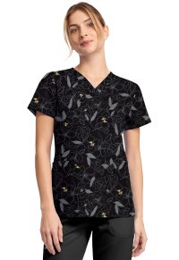 Dickies Prints V-Neck Print Top