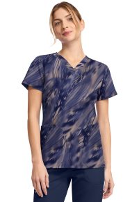Dickies Prints V-Neck Print Top